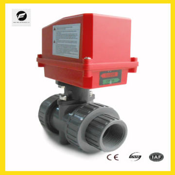 2-way motorized actuator with ball valve for industrial mini-auto equipment, Small equipment for automatic control